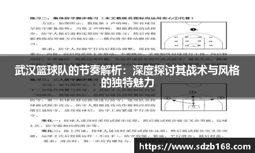 武汉篮球队的节奏解析：深度探讨其战术与风格的独特魅力
